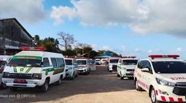 KMP Mutiara Sentosa II Terbakar, Bupati Sumenep Siagakan 20 Ambulans dan 3 RS