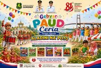 Ribuan Anak PAUD Bakal Semarakkan Gebyar PAUD Ceria 2026, Dinas Pendidikan Sumenep Perkuat Pendidikan Karakter Sejak Usia Dini
