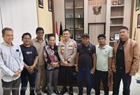 Komunitas Warga Kepulauan (KWK) Saat Bersilaturahmi Ke Kapolresta Sumenep 