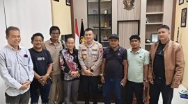 Komunitas Warga Kepulauan (KWK) Saat Bersilaturahmi Ke Kapolresta Sumenep 