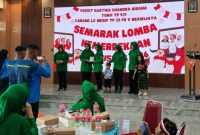 Semarak Lomba Kemerdekaan Persit Yonif TP 931/KJ, Meriahkan HUT ke-81 RI dengan Penuh Keceriaan