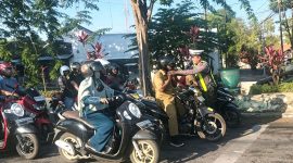 Polantas Menyapa di Sumenep, Polisi Ajak Warga Jadikan Keselamatan sebagai Budaya di Jalan