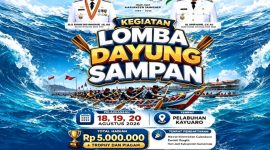 Lomba Dayung Sampan Meriahkan Hari Jadi Sumenep ke-1269, Bupati: Warisan Budaya Adalah Jiwa Daerah