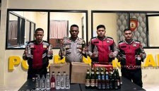 Polresta Sumenep Sita 44 Botol Miras Ilegal