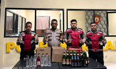 Patroli Kamtibmas Polresta Sumenep Berbuah Temuan 44 Botol Miras, Polisi Sita dari Dua Toko yang Diduga Jual Miras Ilegal