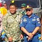 Dandim Sumenep Letkol Inf Citra Persada Didampingi Camat Raas Achmad Fikri, Kapolsek Raas dan Kepala Kesyahbandaran Raas