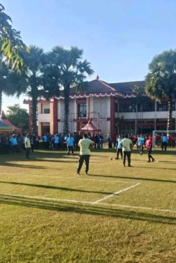 Laga Mini Soccer Forkopimda vs BMPD di Sumenep Jadi Ajang Perkuat Silaturahmi