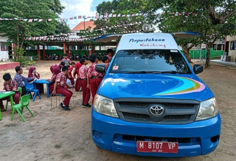 Perpusling Sumenep Hadirkan Cara Baru Menumbuhkan Minat Baca Siswa SDN Kebunan 1