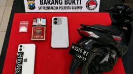 BB Yang Berhasil Diamankan SatresNarkoba Polresta Sumenep 