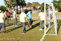 Ritme Laga Sengit Warnai Mini Soccer HUT RI, Forkopimda Sumenep Menang 3-2