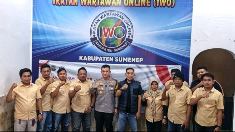 Iwo Sumenep Saat Menerima Kunjungan Silaturahmi Kapolresta Sumenep 