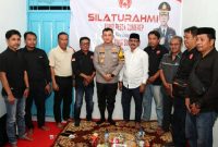 Kapolresta Sumenep Kombes Pol Ariek Indra Sentanu, SH.,SIK.,MH Bersama Ketua AWDI dan Anggotanya 
