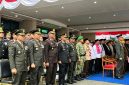 Danyonif TP 931/KJ Hadiri Upacara HUT ke-81 RI di Balai Kota Jakarta Utara