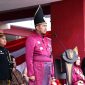 Bupati Sumenep Dr H Achmad Fauzi Wongsojudo SH MH Saat Pimpin Apel Upacara Peringatan HUT RI ke 81 di Kantor Pemkab Sumenep, Senin (17/08/2026)